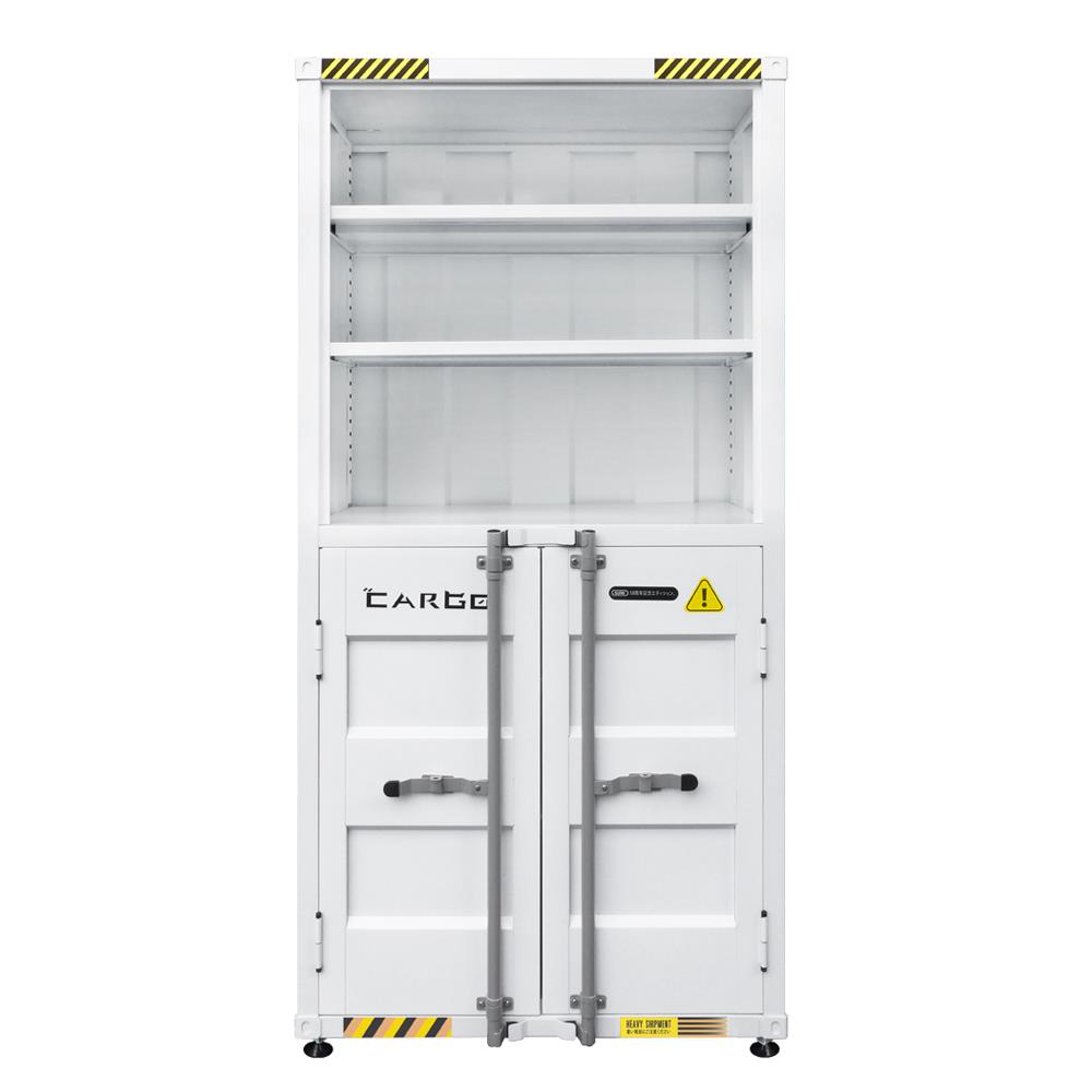 ตู้เอกสารเหล็กสูง SURE CG-943H 90 ซม. สีขาว