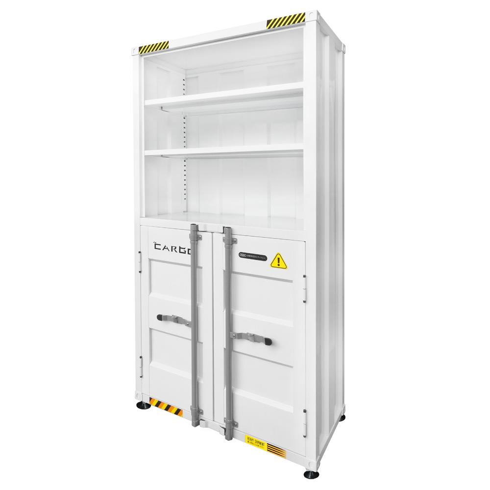 ตู้เอกสารเหล็กสูง SURE CG-943H 90 ซม. สีขาว