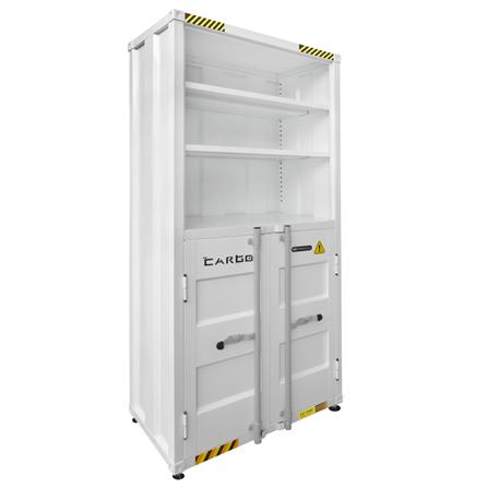 ตู้เอกสารเหล็กสูง SURE CG-943H 90 ซม. สีขาว_2