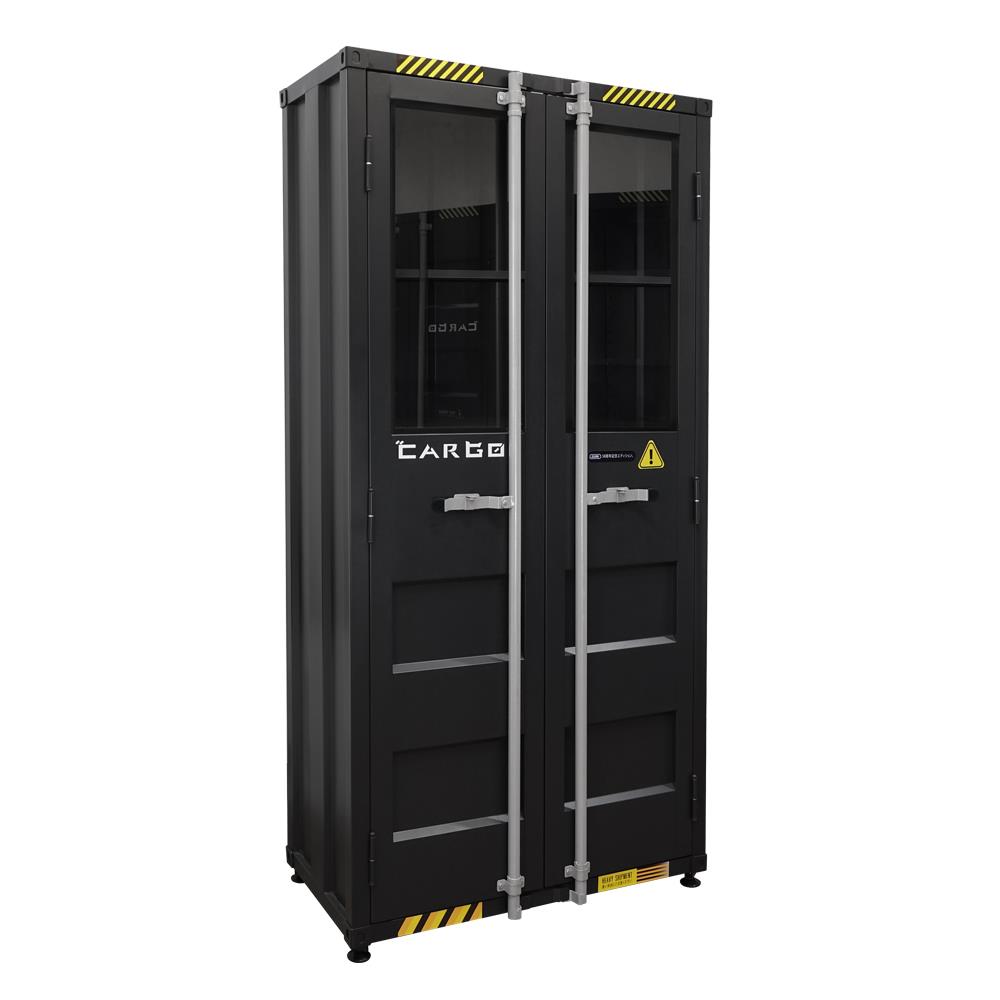 ตู้เอกสารเหล็กสูง SURE CG-942H 90 ซม. สีดำ/เทา