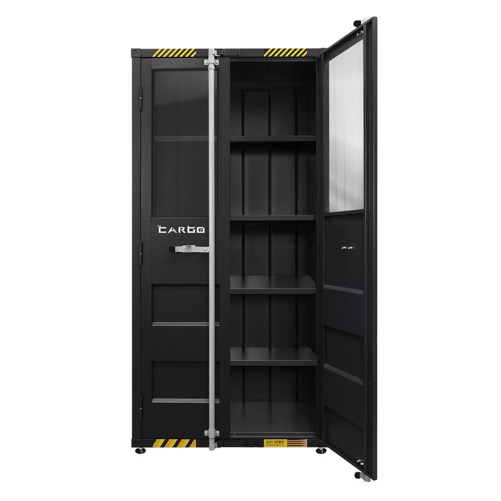 ตู้เอกสารเหล็กสูง SURE CG-942H 90 ซม. สีดำ/เทา