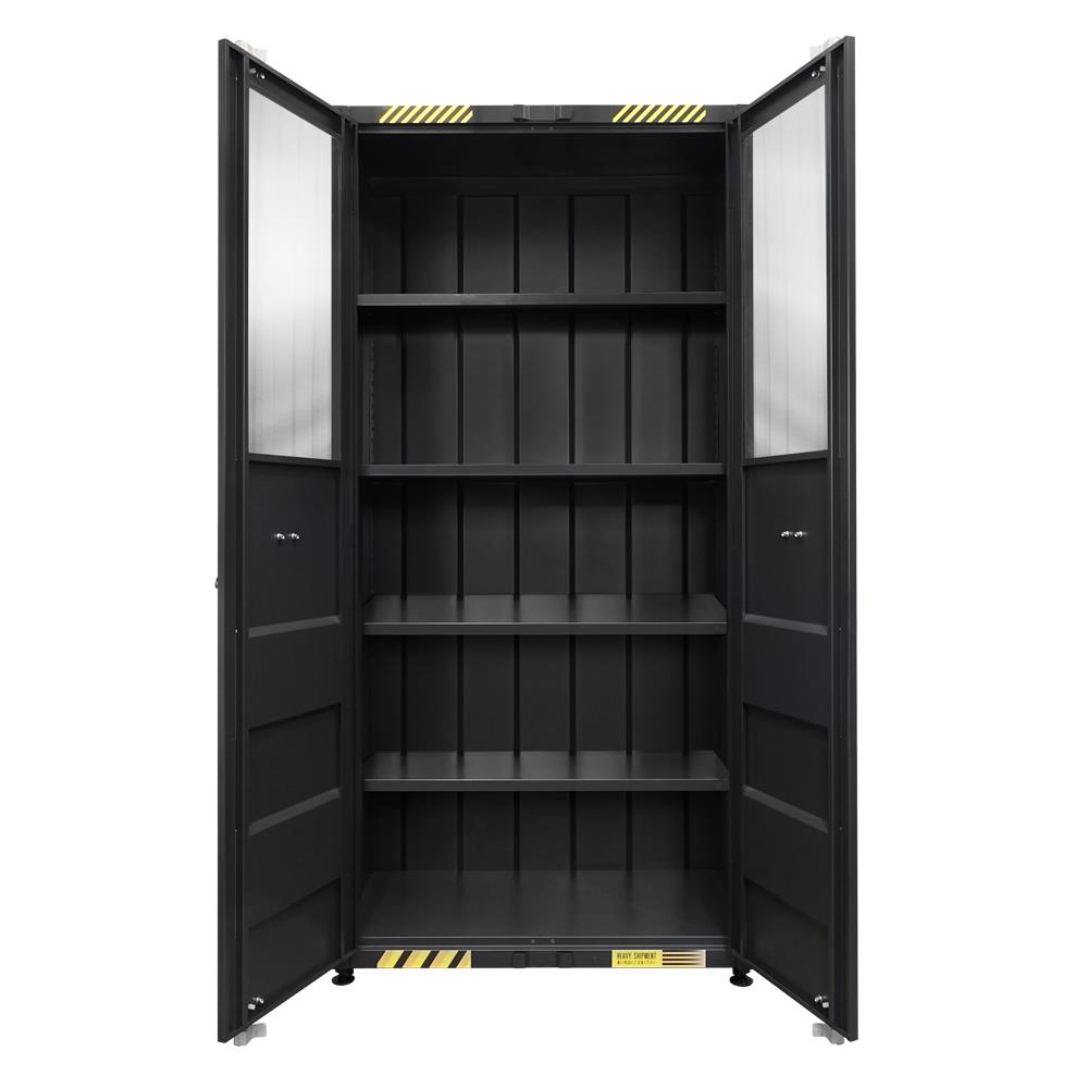 ตู้เอกสารเหล็กสูง SURE CG-942H 90 ซม. สีดำ/เทา