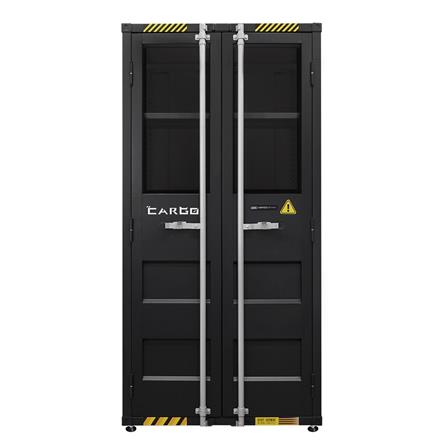 ตู้เอกสารเหล็กสูง SURE CG-942H 90 ซม. สีดำ/เทา_0