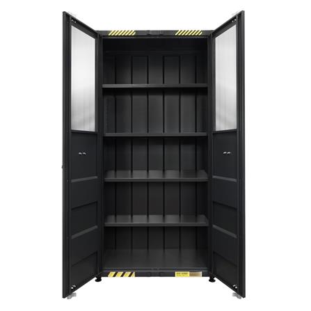 ตู้เอกสารเหล็กสูง SURE CG-942H 90 ซม. สีดำ/เทา_3