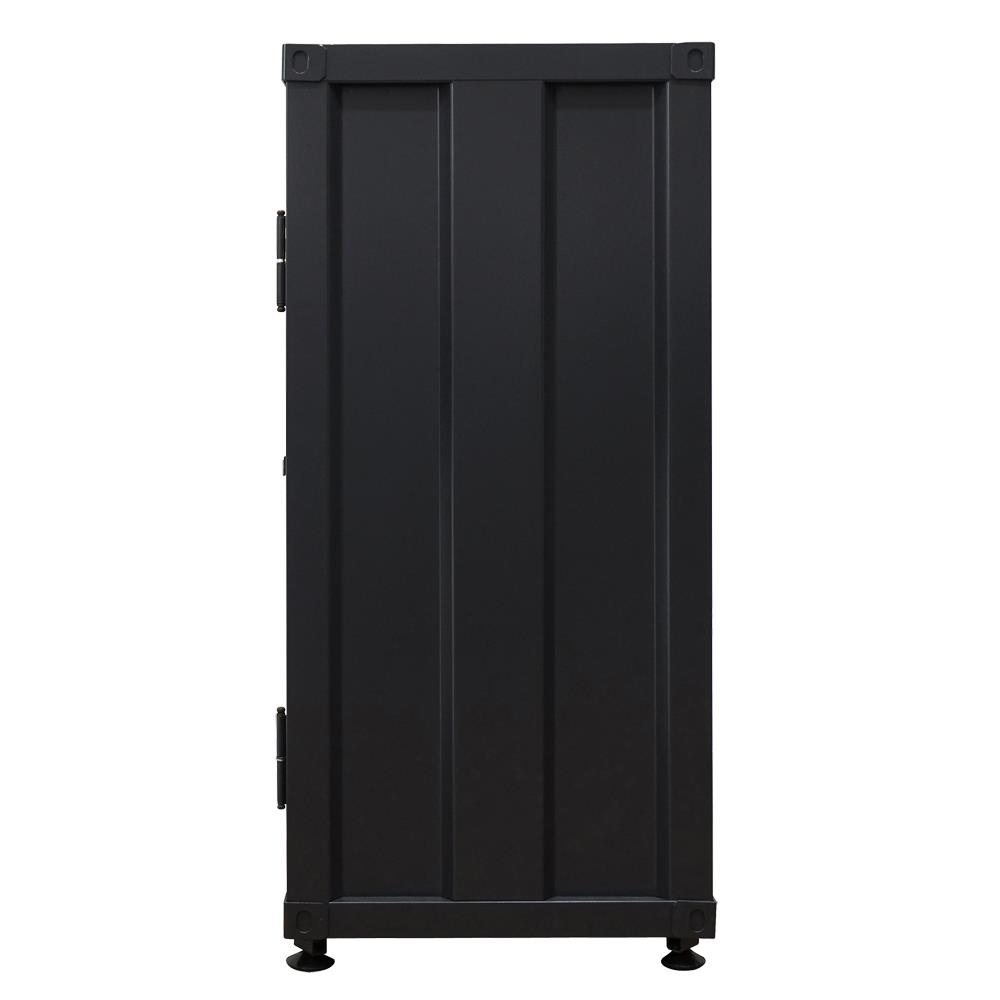 ตู้เอกสารเหล็กเตี้ย SURE CG-643L 60 ซม. สีเทา/ดำ