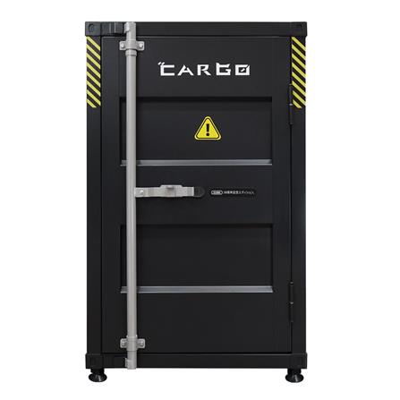 ตู้เอกสารเหล็กเตี้ย SURE CG-643L 60 ซม. สีเทา/ดำ_0