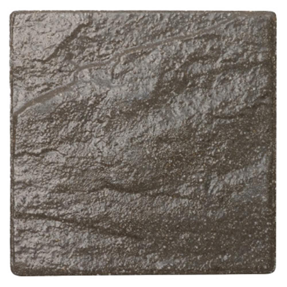 กระเบื้อง 4x4 นิ้ว KENZAI ฟูจิ ไทล์ ดาร์คเกรย์ (60P)