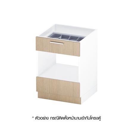 บานลิ้นชักโครงตู้ล่าง UPVC CABIN JUNO 60x83.5 ซม. สีบีช_3