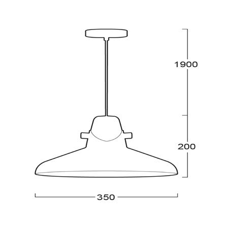 ไฟช่อ L&E 01-02660 สีฟ้า/ขาว/ลายไม้ 1 หัว_3