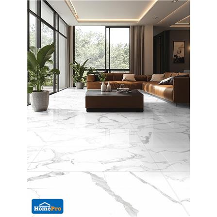 กระเบื้องพื้นพอร์ซเลน 80x160 ซม. DURAGRES ลูเซนต์ เบียงโค่ ขาว 2.56 ตร.ม._2