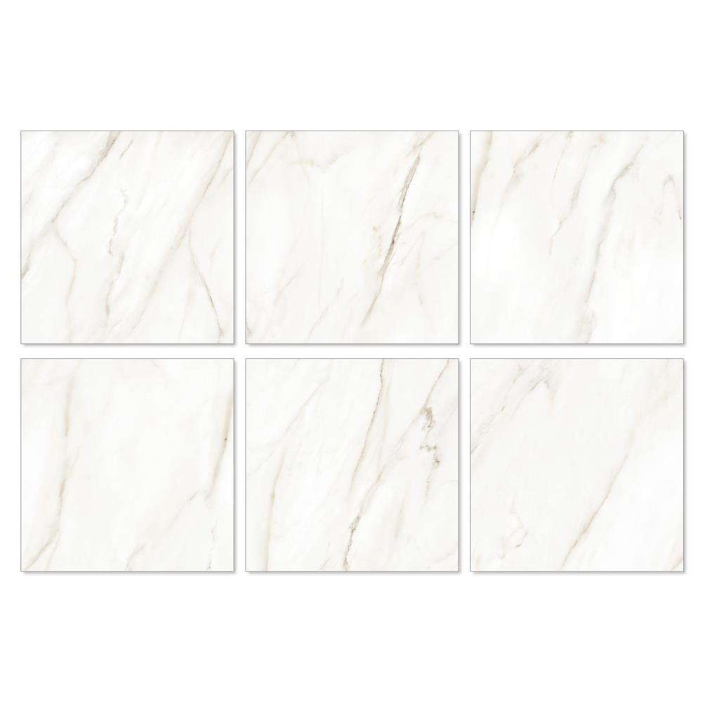 กระเบื้องพื้นพอร์ซเลน 80x80 ซม. DURAGRES ซอร์เรนท์ ไวท์ A 1.92 ตร.ม.