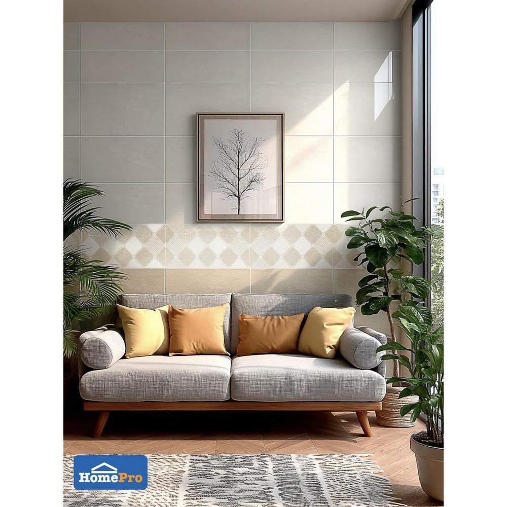 กระเบื้องผนัง 30x60 ซม. TARA แลนเดอร์ เบจ A 1.44 ตร.ม.
