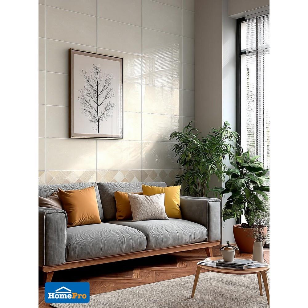 กระเบื้องผนัง 30x60 ซม. TARA แลนเดอร์ เบจ A 1.44 ตร.ม.