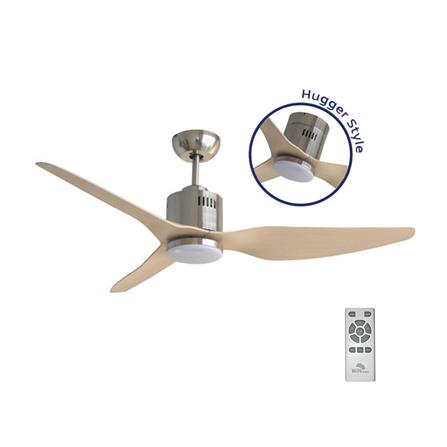 พัดลมโคมไฟ LED WINFAVOUR WFDC52/DC25(BN) 52 นิ้ว 18 วัตต์ DAYLIGHT/COOL WHITE/WARM WHITE สีเงิน_0