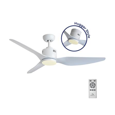 พัดลมโคมไฟ LED WINFAVOUR WFDC52/DC27(WH) 52 นิ้ว 18 วัตต์ DAYLIGHT/COOL WHITE/WARM WHITE สีขาว_0