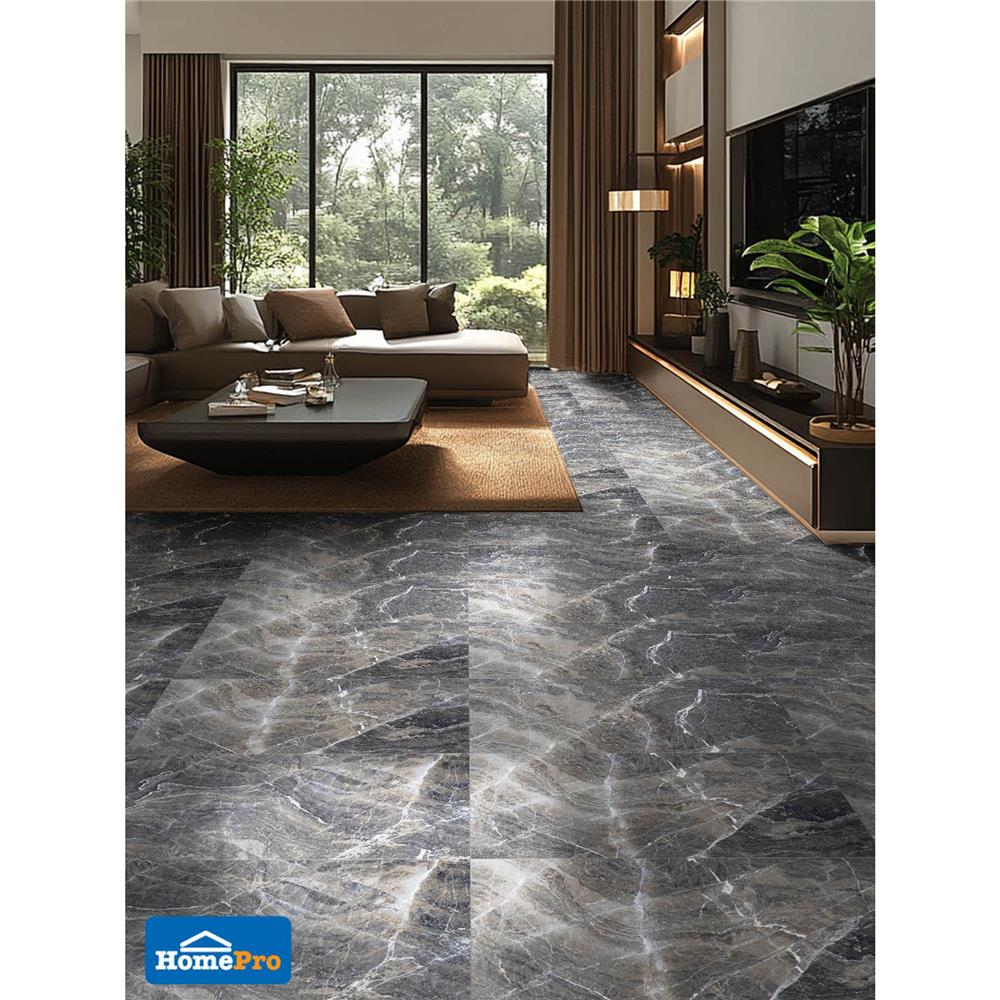 กระเบื้องพื้นพอร์ซเลน 80x160 ซม. DURAGRES กราไนต์ เทา 2.56 ตร.ม.