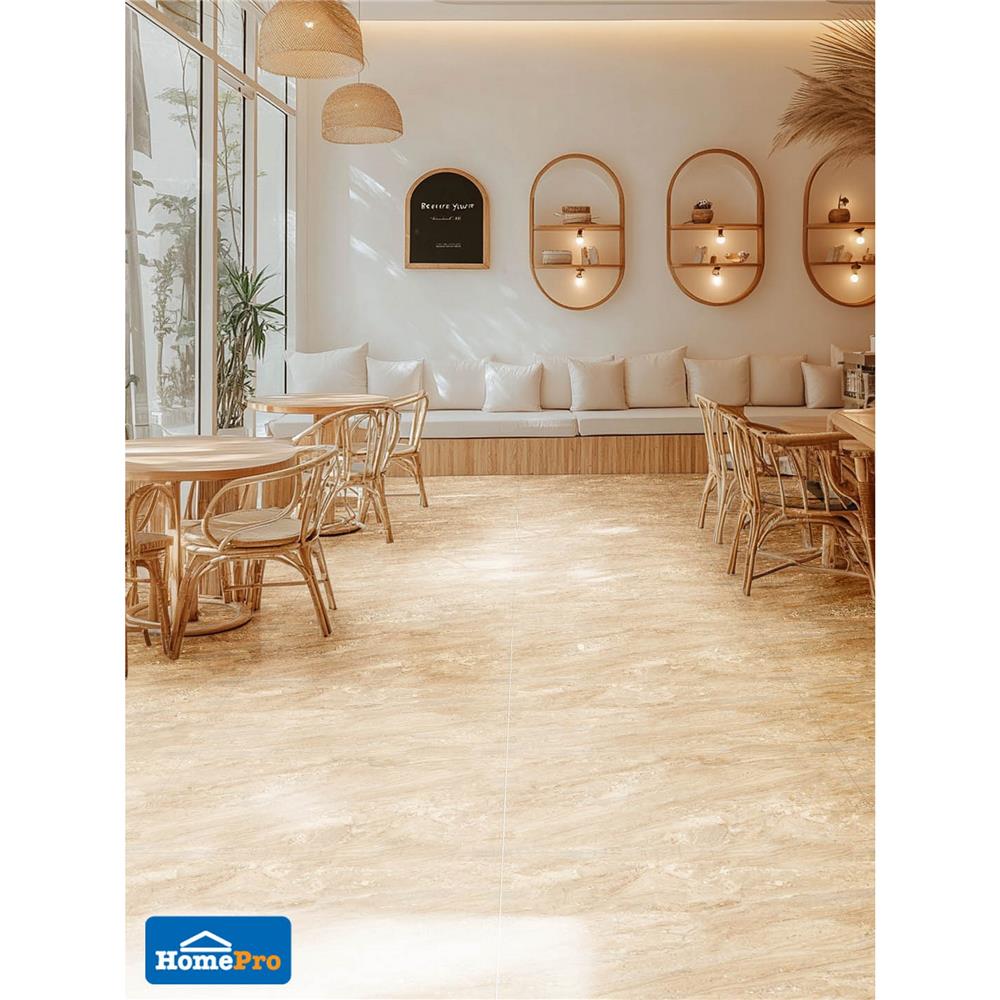 กระเบื้องพื้นพอร์ซเลน 80x160 ซม. DURAGRES กาเวลโล่ เบจ 2.56 ตร.ม.