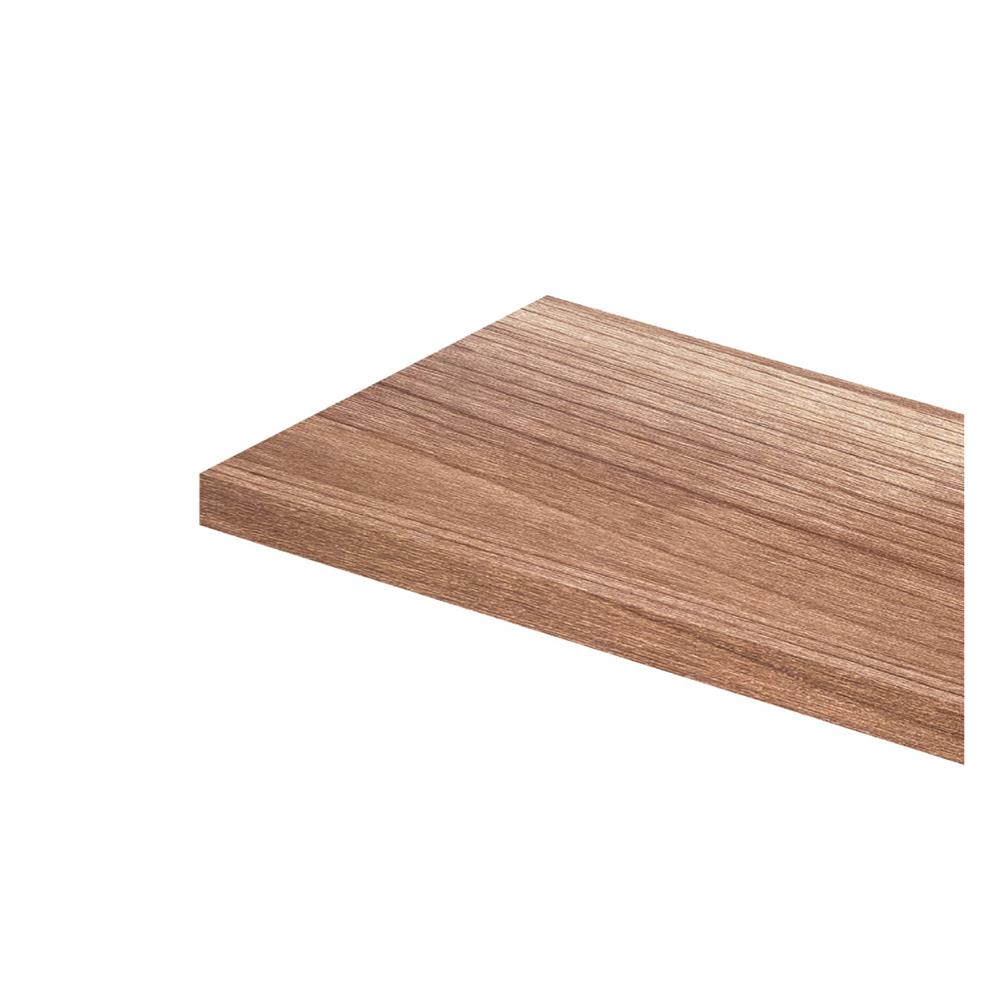 แผ่นชั้นไม้เมลามีน STACKO 120X20X1.6 ซม. สีดาร์ค วอลนัท