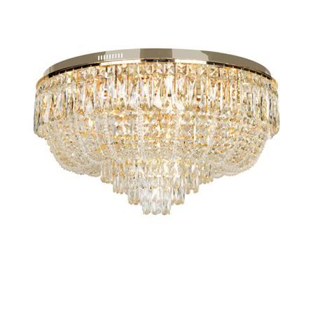 ไฟถาด L&E 01-03073 สีทอง/ใส 1 หัว_0