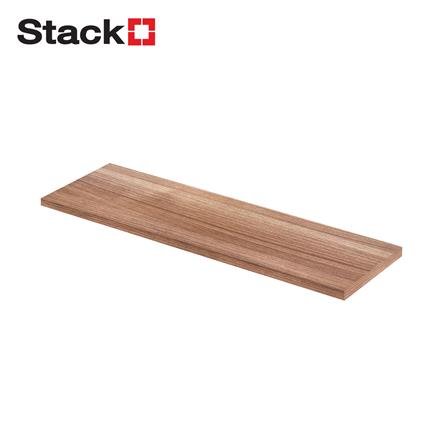 แผ่นชั้นไม้เมลามีน STACKO 120X30X1.6 ซม. สีดาร์ค วอลนัท_0
