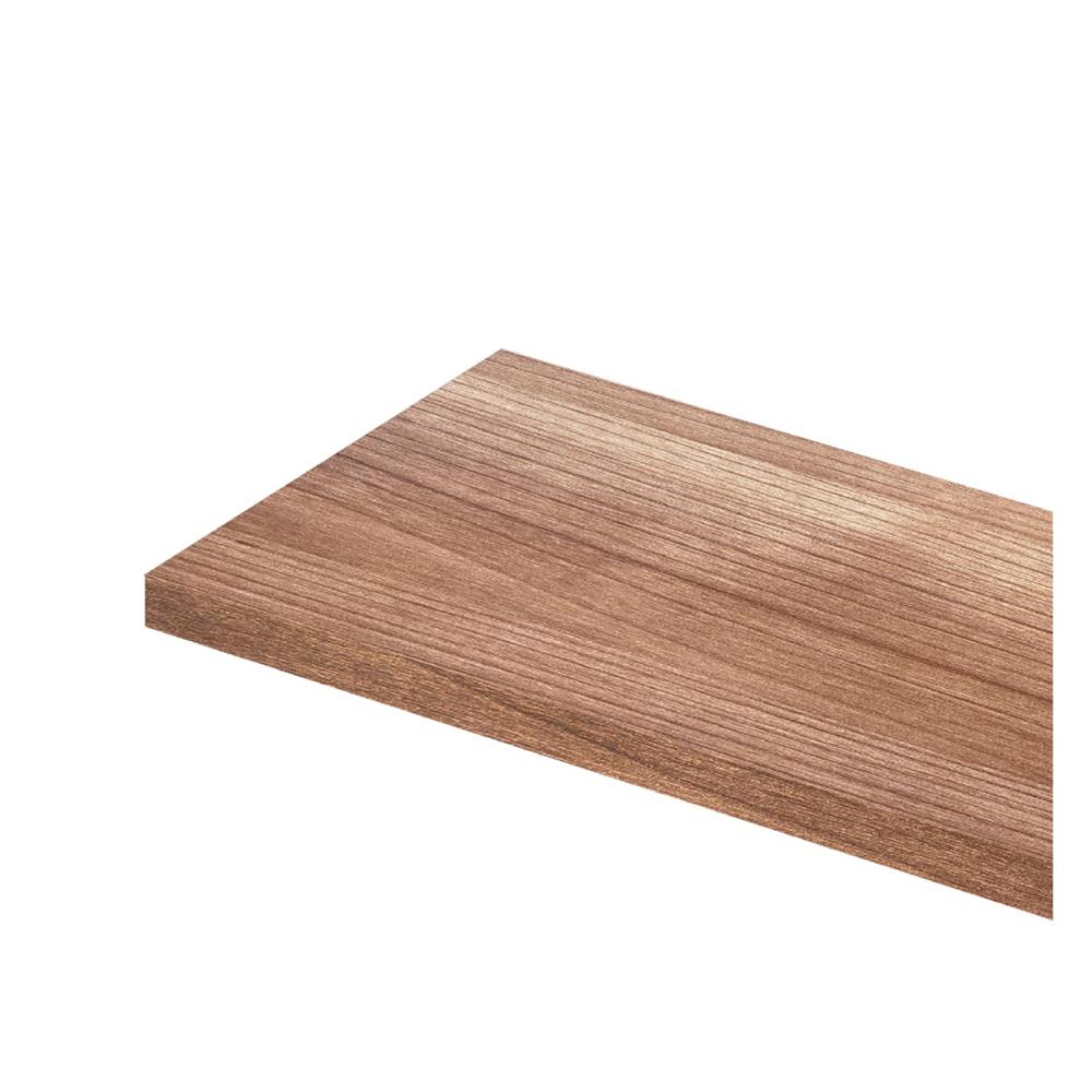 แผ่นชั้นไม้เมลามีน STACKO 60X20X1.6 ซม. สีดาร์ค วอลนัท