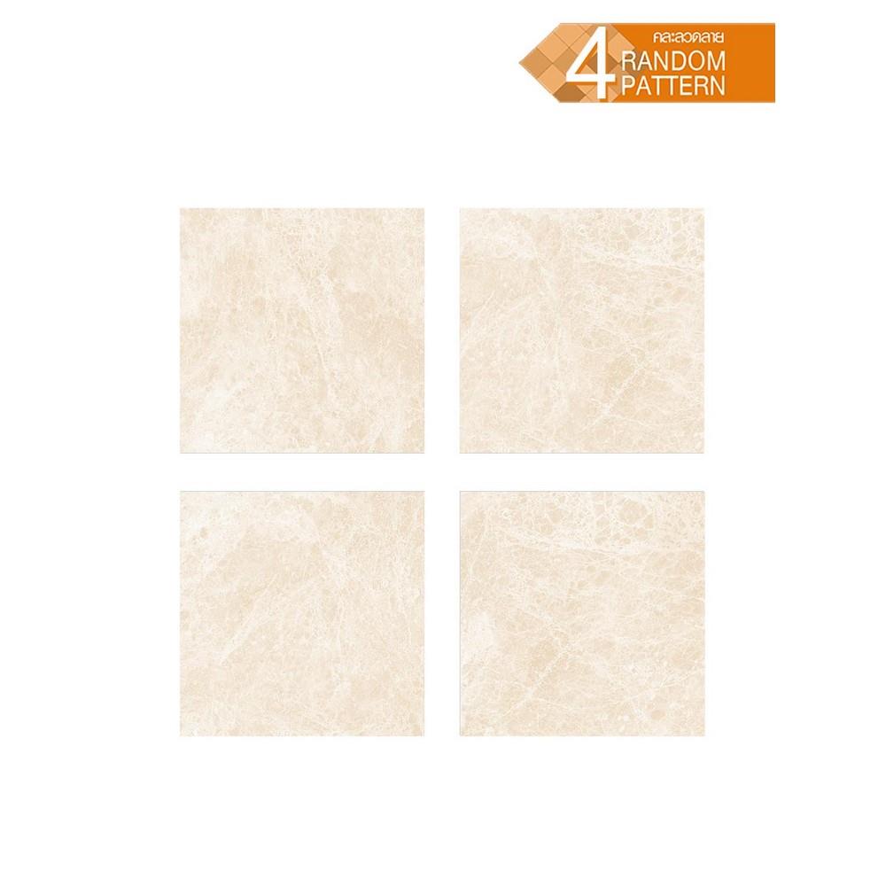 กระเบื้องพื้นพอร์ซเลน 60x60 ซม. DURAGRES แอมโปร เบจ A 1.44 ตร.ม.