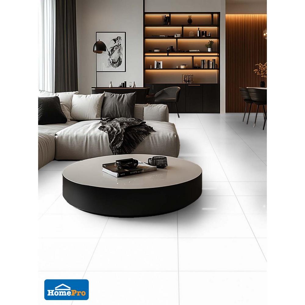 กระเบื้องพื้นพอร์ซเลน 60x60 ซม. DURAGRES สโนวี่ ขาว  A 1.44 ตร.ม.