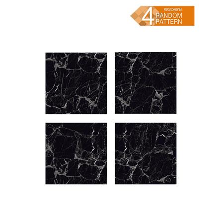 กระเบื้องพื้นพอร์ซเลน 60x60 ซม. DURAGRES ทิโวลี่ แบล็ค A 1.44 ตร.ม._1