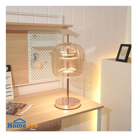 ไฟตั้งโต๊ะ LED CARINI T2451011 8 วัตต์ สีใส/ทอง_3