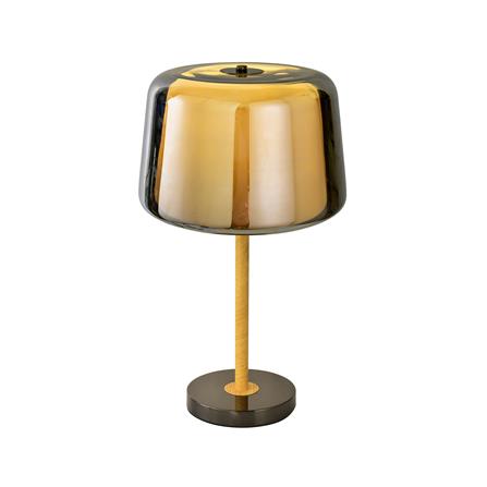 ไฟตั้งโต๊ะ CARINI T240585 สีดำ/ลายไม้_0