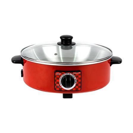 กระทะไฟฟ้า SMARTHOME SV-EP1000 3 ลิตร สีแดง_0