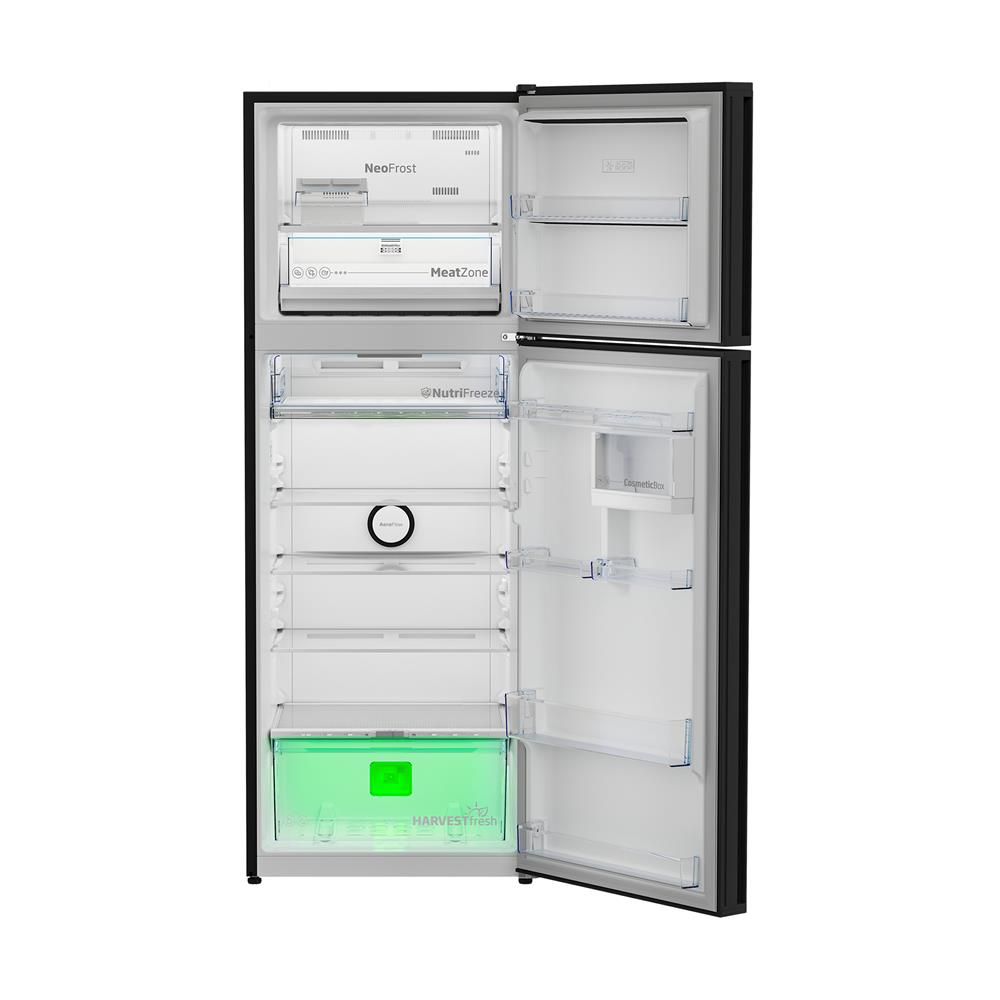 ตู้เย็น 2 ประตู BEKO B5RDNT445E40VZHFSGB 14.3 คิว กระจกดำ