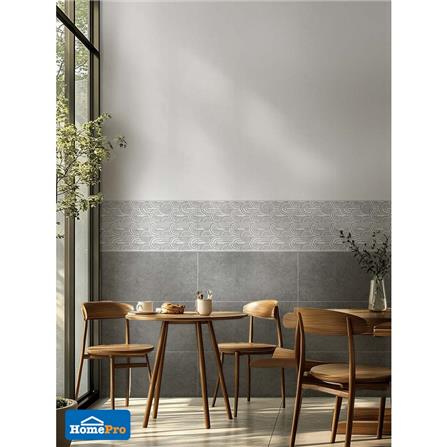 กระเบื้องผนัง 30x60 ซม. TARA โอเรียนน่า กลาง เทา A 1.44 ตร.ม._3