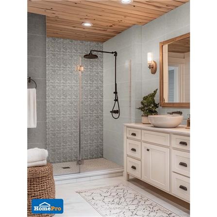 กระเบื้องผนัง 30x60 ซม. TARA โอเรียนน่า เทาอ่อน A 1.44 ตร.ม._4