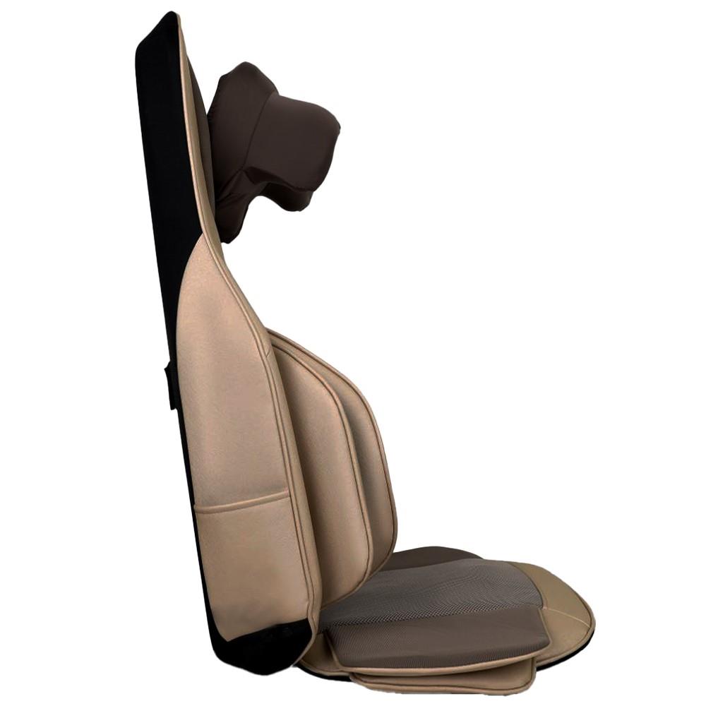 เบาะนวดอเนกประสงค์ AMAXS A-SIDE COMFY PRO(P) สีน้ำตาล/ทอง