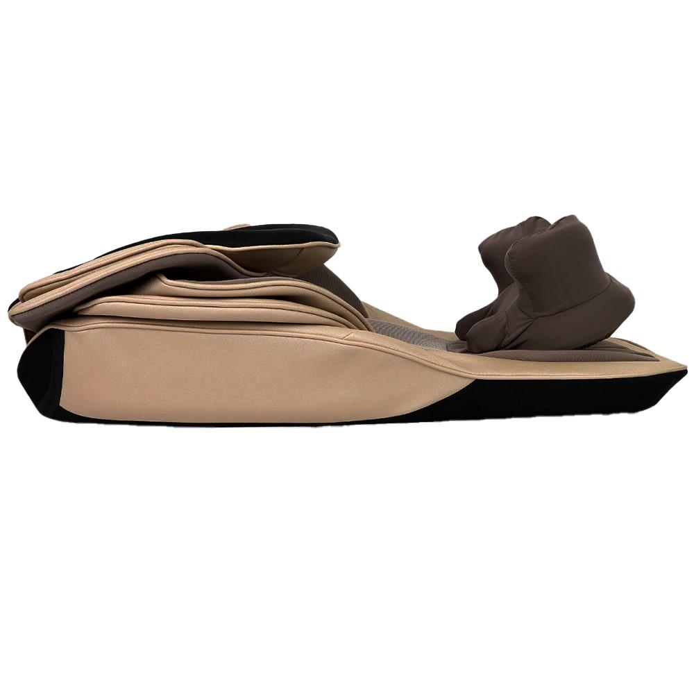 เบาะนวดอเนกประสงค์ AMAXS A-SIDE COMFY PRO(P) สีน้ำตาล/ทอง