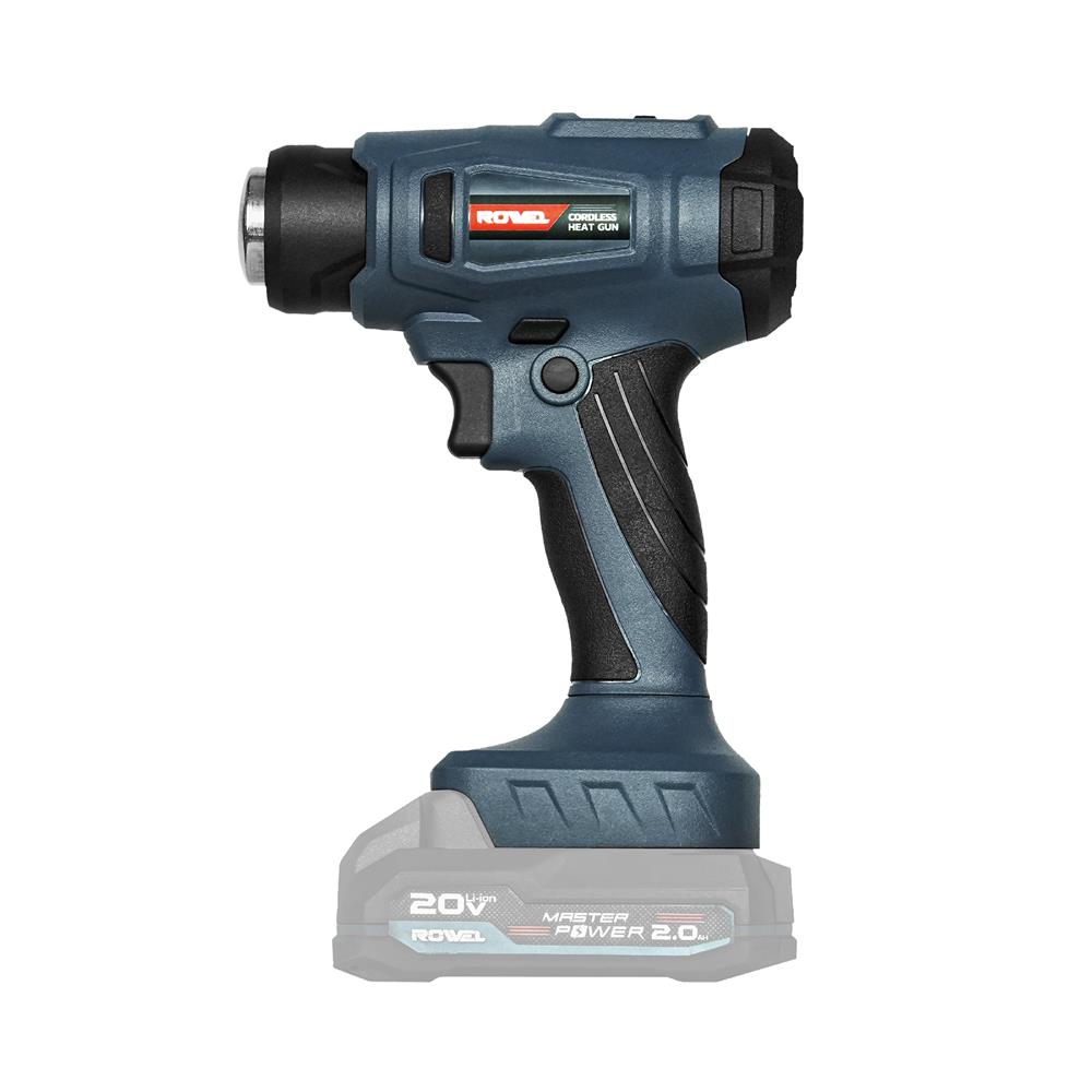 เครื่องเป่าลมร้อนไร้สาย (เฉพาะตัวเครื่อง) ROWEL DHG530-B 20 โวลต์