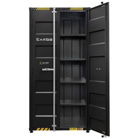 ตู้เอกสารเหล็กสูง SURE CG-941H สีดำ/เทา_2