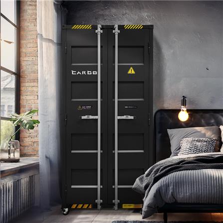 ตู้เอกสารเหล็กสูง SURE CG-941H สีดำ/เทา_6