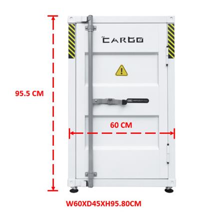 ตู้เอกสารเหล็กเตี้ย SURE CG-643L 60 ซม. สีขาว_6