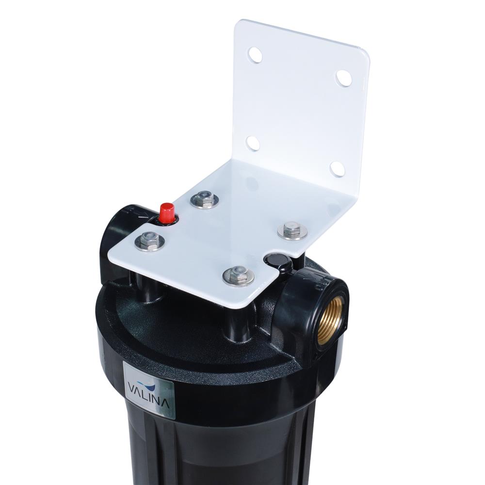 เครื่องกรองน้ำใช้ VALINA BL20 + ไส้กรอง CTO 1 นิ้ว สีดำ