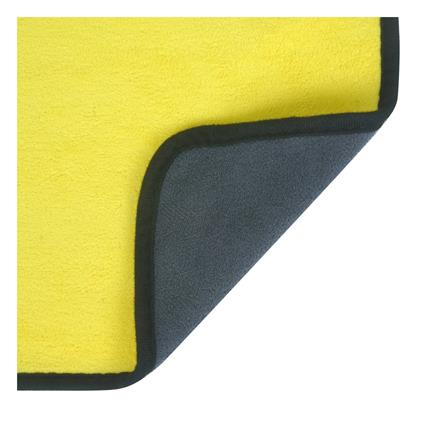 ผ้าไมโครไฟเบอร์ทำความสะอาดรถ ACCO 40X60 ซม. สีเหลือง (แพ็ก 2 ชิ้น)_4