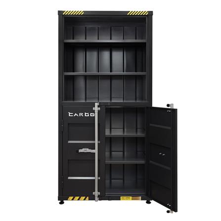 ตู้เอกสารเหล็กสูง SURE CG-943H 90 ซม. สีดำ/เทา_2