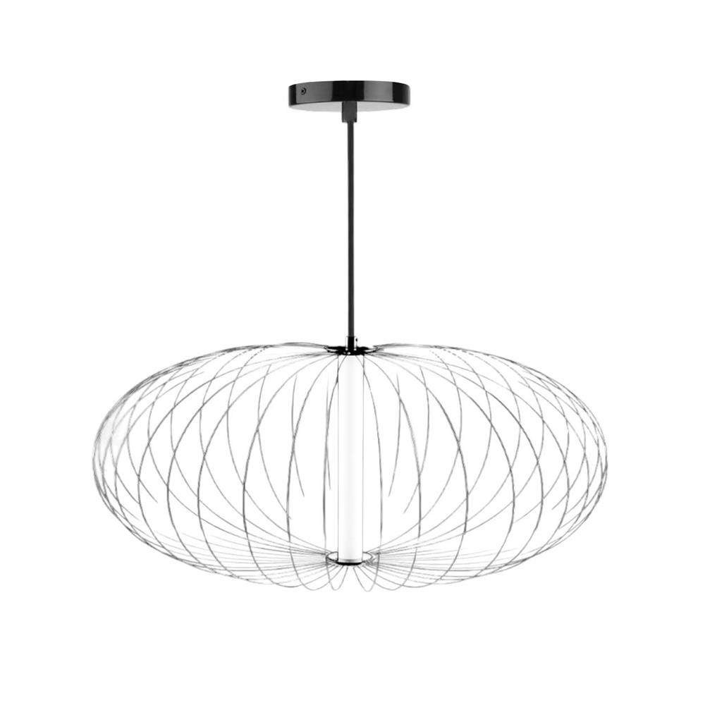 ไฟช่อ LED L&E 01-A0178 6 วัตต์ WARM WHITE สีดำ/ขาว 1 หัว