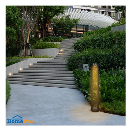 ไฟทางเดิน LED L&E 9P-A0233 13 วัตต์ WARM WHITE สีดำ_3