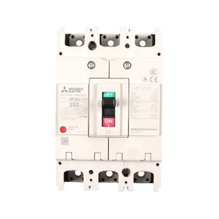 เซอร์กิตเบรกเกอร์ 3 โพล 3 เฟส MITSUBISHI NF250-CV 250 แอมป์ 18 KA 380V_0