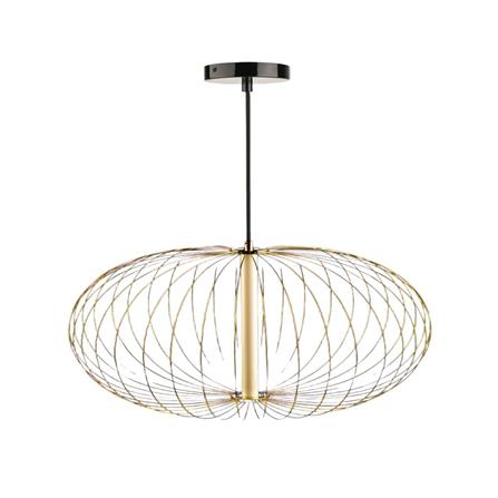 ไฟช่อ LED L&E 01-A0179 6 วัตต์ WARM WHITE สีทอง/ขาว 1 หัว_0