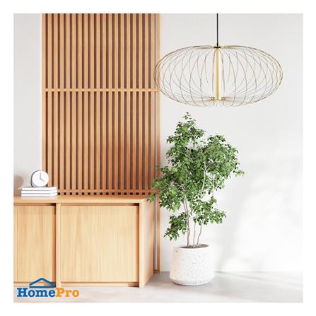 ไฟช่อ LED L&E 01-A0179 6 วัตต์ WARM WHITE สีทอง/ขาว 1 หัว_1