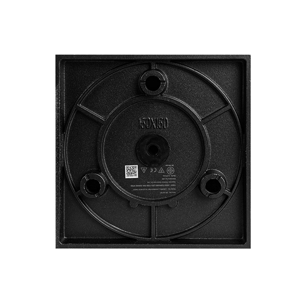 ไฟทางเดิน LED L&E 9P-A0167 15 วัตต์ WARM WHITE สีดำ/ใส/เงิน