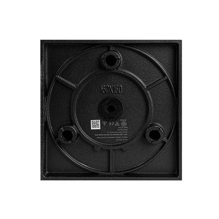 ไฟทางเดิน LED L&E 9P-A0167 15 วัตต์ WARM WHITE สีดำ/ใส/เงิน_2